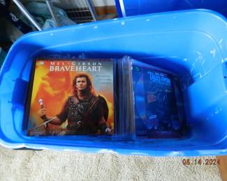 Laserdisc movies