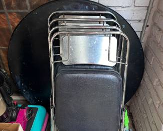 Vintage Card Table Set