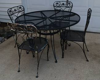 Wrought Iron Patio Set!