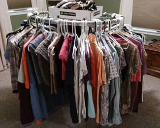 Large Variety of Ladies Clothing! And Purses too!