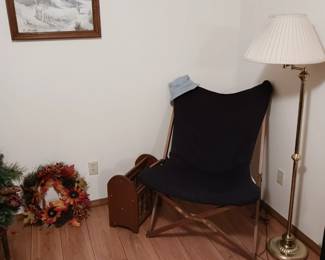 Folding Black Chair!