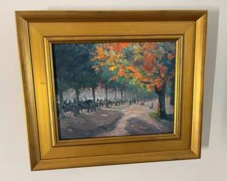 198 Brushstrokes Hyde Park London Camille Pissarro Artist Enhanced Printmin