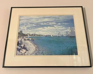 198 Monet Regatta at SaintAdresse Printmin