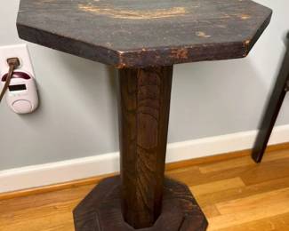 198 Vintage Octagon Plant Standmin