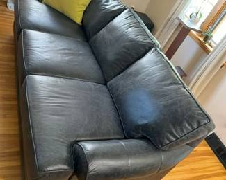 198 Klaussner Distinctions Leather Couchmin