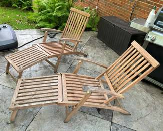 198 Teak Folding Reclinersmin