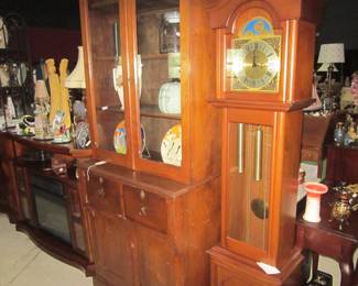 grand father clock / accent cabinets