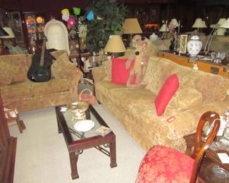 Stickley Sofa & Love Seat