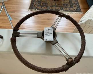 wvintage mgb steering wheel a2241