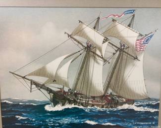 w3 american sailing prints2991