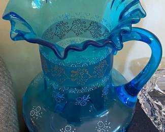 Art Glass Pitcher