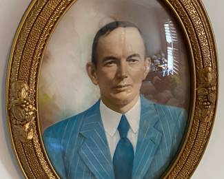 Old Gesso Framed Photograph