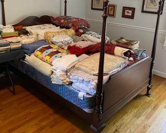 Four Poster Style Mahogany Bed