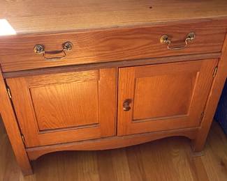 Oak Wash Stand