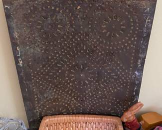 One Punch Tin Panel for Old Pie Safe