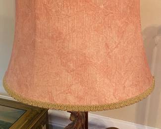 Figural Rooster Lamp