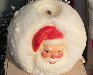 Vintage Christmas Candle