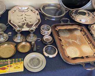 Assorted Silverplate