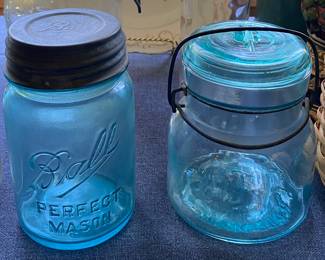 Blue Ball Jars