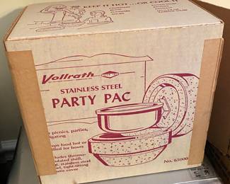 Vintage Vollrath Party Pac in Box