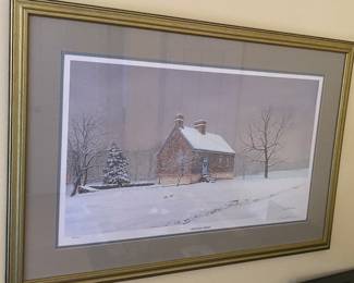 Signed and Numbered David Doss "The Potter's House"