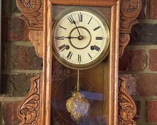 Oak Mantle Clock