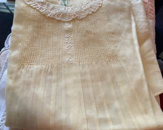Vintage Feltman Brothers Baby Gown