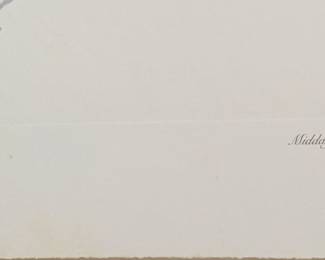 Signed and Numbered Bob Timberlake "Midday" Print