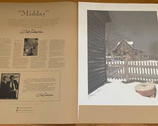 Several Bob Timberlake Signed and Numbered Prints in Original Holders