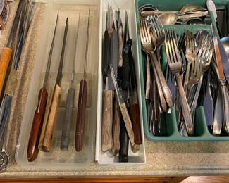 Kitchen Knives and Flatware