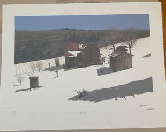 Signed and Numbered Bob Timberlake "Ray's Place" Print