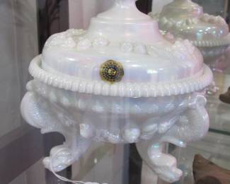 Westmoreland Argonaut Glass Compote