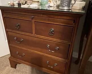 Nightstands- Bob Timberlake.  There are two, tops are pristine - glass topper included