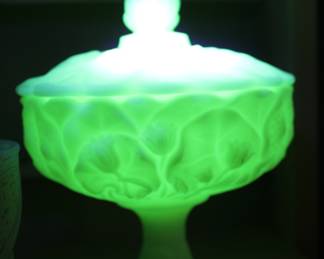 Fenton custard glass