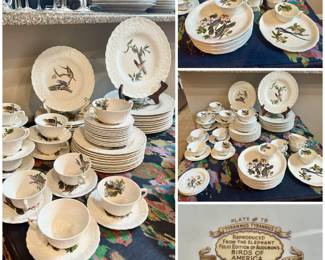 Birds of America Dishes - Snack Plate Sets too
