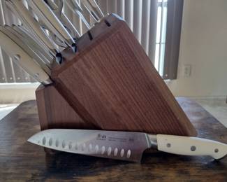 Cangshan S1 Series German Steel forged Knife Set, Walnut Block - $70.00
Product Page:
https://www.amazon.com/Cangshan-1022599-German-Forged-17-Piece/dp/B071K7HR5F/ref=asc_df_B071K7HR5F/?tag=hyprod-20&linkCode=df0&hvadid=693711674134&hvpos=&hvnetw=g&hvrand=4688490712638121554&hvpone=&hvptwo=&hvqmt=&hvdev=c&hvdvcmdl=&hvlocint=&hvlocphy=1026350&hvtargid=pla-358927141190&mcid=a9822aab69ca39338f3cb1be37559879&gad_source=1&th=1