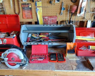 Open to negotiate on:
- Hand tools.
- Good older Skill Saw.
- Small socket set.
- Drill bits. paddle bits.
- Decent hardware stock.
- Electric weed eater.
- Battery Weedeater