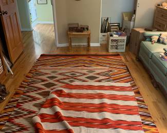 Navajo woven rugs 