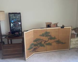 Vintage Japanese screen 