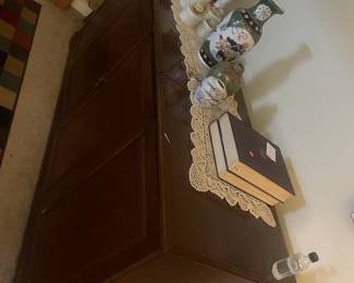 Large 1960s stereo component cabinet 