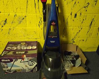 Carpet steamer & clothes steamer