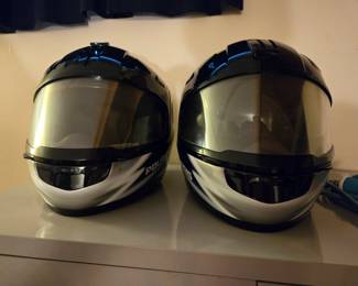 Snowmobile helmets