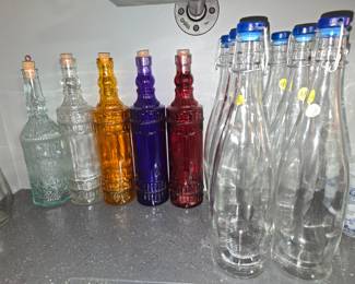 Vintage Italian bottles