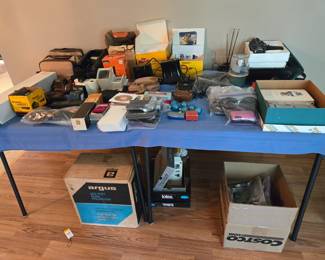 Vintage photo equipment