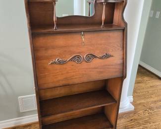 Vintage wood secretary