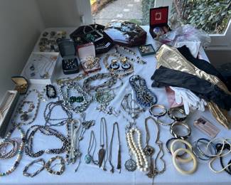 Vintage costume jewelry 