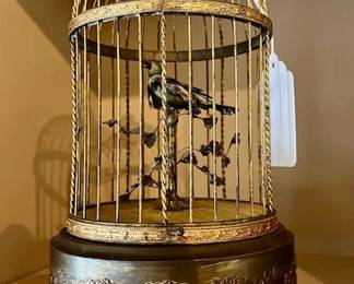 Vintage Song Bird Music Box