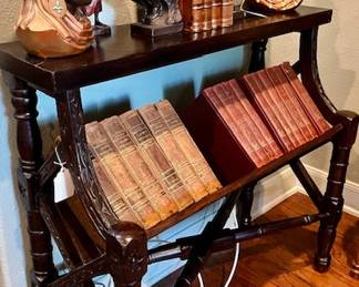 Antique Leather Bound Books