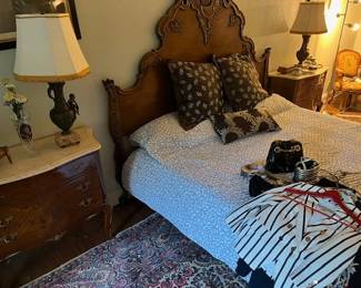 King Bed & Matching Tables