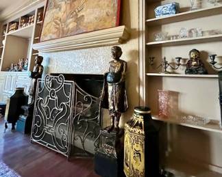 Tole Tea Cannisters, Original Art, & Carvings